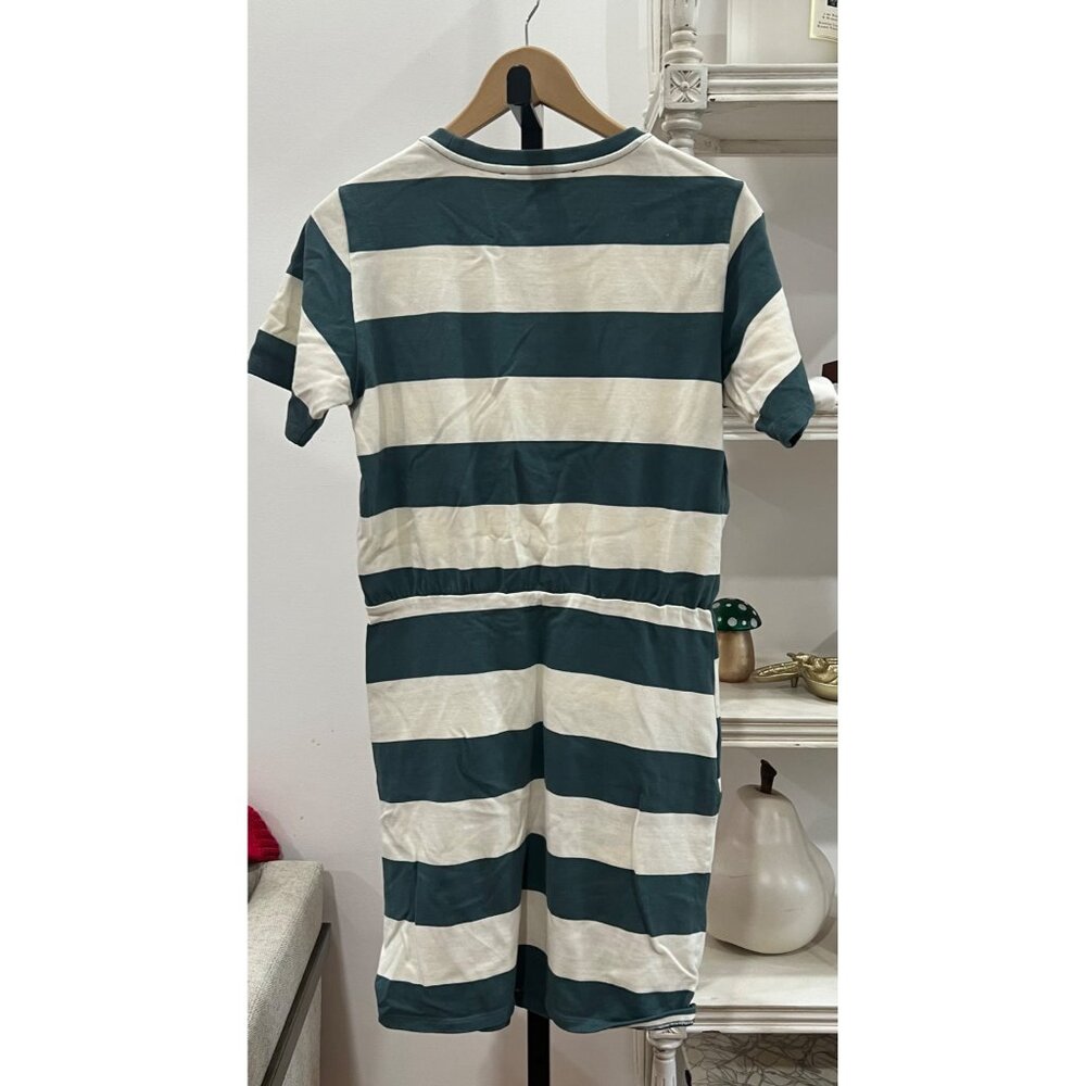 Veronica Beard Jeans Tyla Striped T-shirt Dress Size Medium Casual - Picture 7 of 7